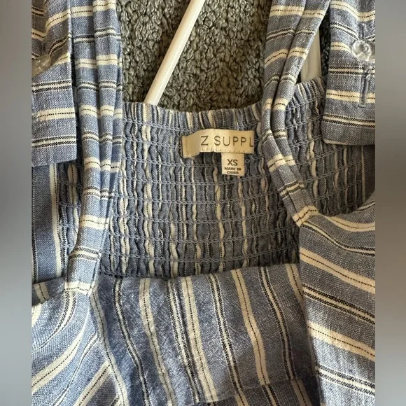 Z Supply Ayla Midi Dress in Marine Blue - Picture 6 of 6